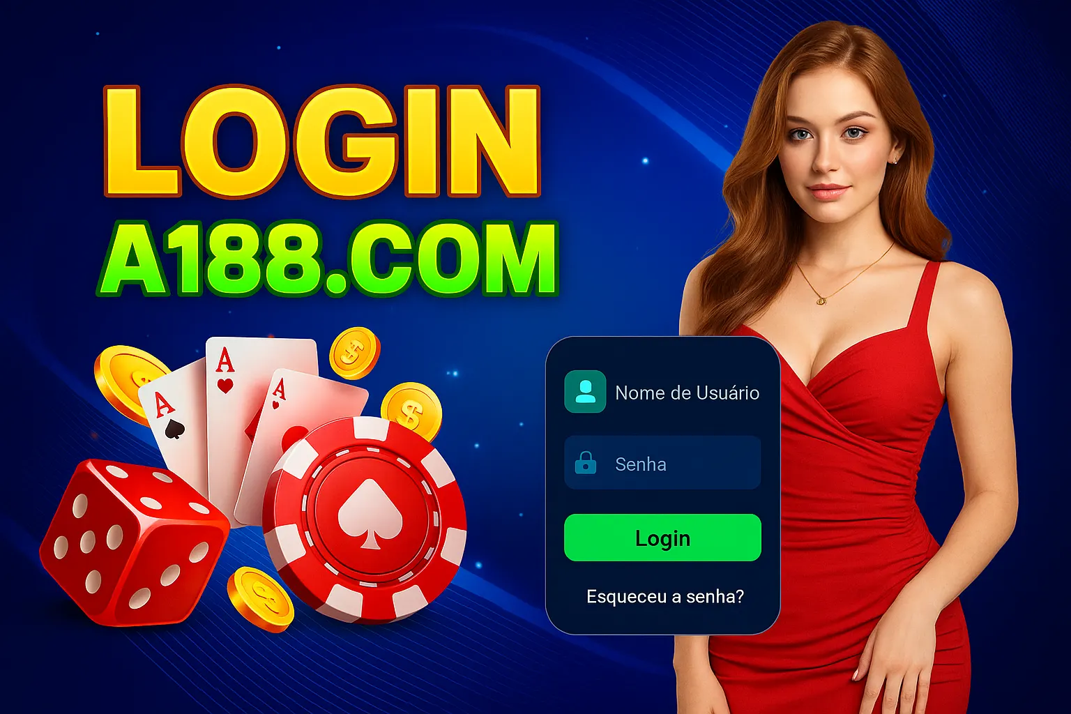 Login no Cassino A188.com