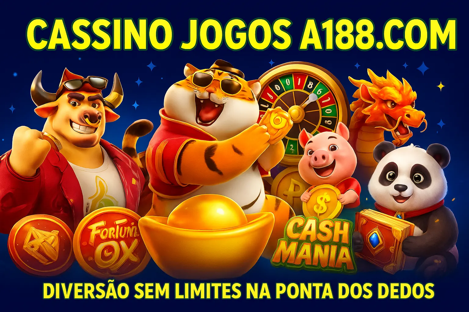 Jogos de cassino online inovadores e emocionantes na A188.com